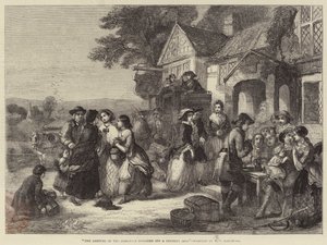 La llegada del coche, una posada en el camino hace un siglo de Thomas Falcon Marshall